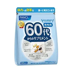 Вітамінно-мінеральний комплекс FANCL для чоловіків 60+ 30 саше
