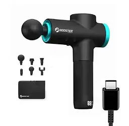 Масажер тригерних точок Booster М2 type-C 12V Massage Gun 2500 мАг (1400064700) - мініатюра 2
