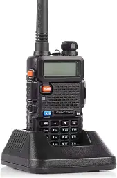 Портативна Рація + Гарнітура Baofeng UV-5R 5W дводіапазонна VHF136-174/UHF400-520 МГц (18835) - мініатюра 7