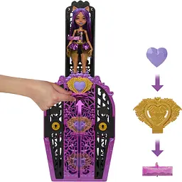 Набір-сюрприз Monster High Таємниці монстрів жахо-секрети Клодін (HXH85) - мініатюра 6