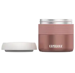 Термоконтейнер для їжі Kambukka Bora Misty Rose, 400 мл, попелясто-рожевий (11-06004) - мініатюра 2