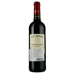 Вино AG Vins Les Confreries AOP Lussac Saint-Emilion 2019 червоне сухе 0.75 л - мініатюра 2