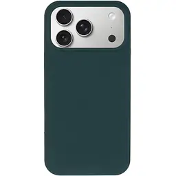 Чохол Epik Silk Full Protective (AA) NO LOGO для Apple iPhone 17 Pro Max / 18 Pro Max (6.9") Зелений / Forest green - мініатюра 2
