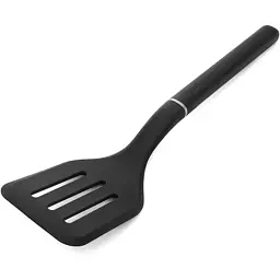 Лопатка кухонна KitchenAid Classic з прорізами 34 см чорний (KHH002OHOBEG) - мініатюра 2