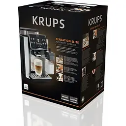 Кавомашина Krups Sensation Elite Hot&Cold 1.7 л сріблясто-чорна (EA917EE0) - мініатюра 4