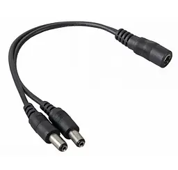 Разветвитель питания кабель для роутера DC splitter 1х2 Voltronic 5.5х2.1мм - мініатюра 1
