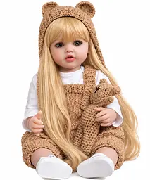 Реалістична Кукла Реборн 55 см повністю вінілова Doll Reborn Baby К0100326