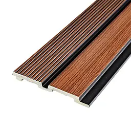 Рейка декоративна Sticker Wall PS 2900х118х12мм Теплий каштан SW-00001753