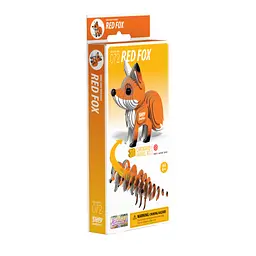 Пазл Eugy 3D Зоопарк Червона лисиця (XEG-072) - мініатюра 2