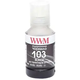 Чорнило WWM EPSON L3100/3110/3150 140г Black (E103B)