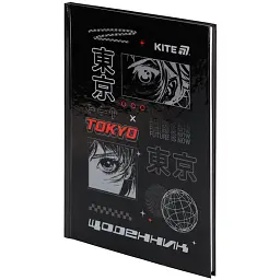 Щоденник шкільний Kite Tokyo 170х238 мм чорний (K25-262-6) - мініатюра 7