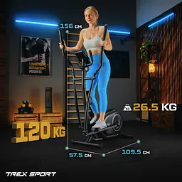 Орбітрек Trex Sport TX-400CT Dash магнітний чорний - мініатюра 4