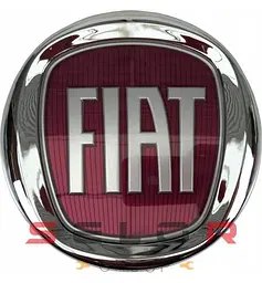 Емблема для Fiat Doblo / Linea / Palio / Albea передня болт 2 кліпси D96 мм Касна (D519)