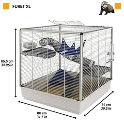Клітка Ferplast Furet XL для тхорів - мініатюра 11