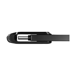Накопичувач 32GB USB 3.1 Type-A + Type-C Ultra Dual Drive Go Чорний SanDisk teh0013410 - мініатюра 6