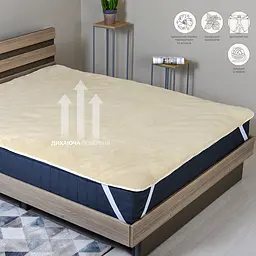 Наматрацник-поверхня Ideia Wool Овечка, 200х140 см (8-11029) - мініатюра 2