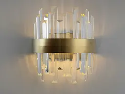 Світильник настінний LED Diasha 836/2BR, 18W, бронза, 990 лм, для дому та офісу