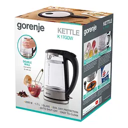 Електрочайник Gorenje K17GDW - мініатюра 11