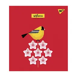 Зошит Yes А5 Avifauna 24 аркушів клітинка (766833), в асортименті