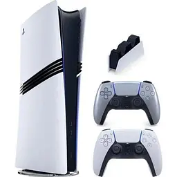 Ігрова консоль Sony PlayStation 5 Pro 2Tb + DualSense (Sterling Silver) + Charging Station