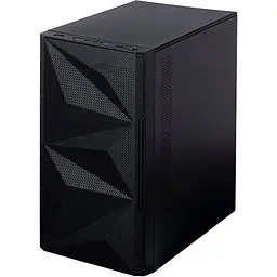 Корпус Prologix E113 Tempered Glass&Mesh Black [146863] - мініатюра 2