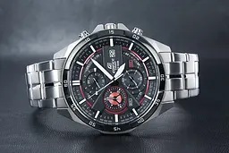 Годинники чоловічі водонепроникні кварцові оригінальних японськи Casio Edifice EFR-556DB-1AVUEF (модуль 5451) - мініатюра 4