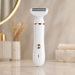 Епіпілятор hair clipper AND XL-1961 / Жіночий акумуляторний епілятор зі змінними насадками