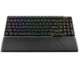 Клавіатура ASUS ROG Strix Scope II X NX Snow V2 ABS USB UA Black (90MP037A-BKMA00) - мініатюра 3