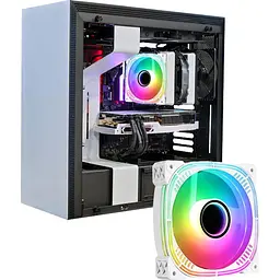 Корпусний вентилятор Cooling Baby 12025WARGB White [167994] - мініатюра 3
