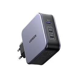 Зарядний пристрій Ugreen 3xUSB 140W (2хUSB-C+USB-A) Gan CD289 with C to C Cable 1.5m (90549) - мініатюра 2