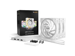 Вентилятор Be quiet! Light Wings White High-Speed 3 pack (BL101) - мініатюра 4