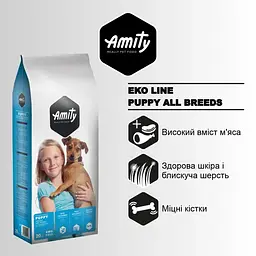 Сухий корм для цуценят Amity ECO Puppy 20 кг (8436538940112) - мініатюра 3