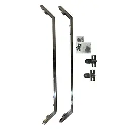 Душова кабіна з низьким піддоном Mixxus Lines SCT01-90x90x198-Tr прозоре скло 6мм New (в 2 ящ) chrome MI8370, Хром, прозорий, хром - мініатюра 11