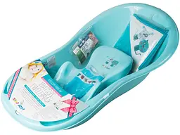 Ванна з набором аксесуарів Tega Baby 102 см light blue