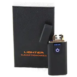 Електроімпульсна запальничка Lighter 750 дугова usb запальничка - мініатюра 7