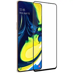 Захисне скло Toto 5D Full Cover Tempered Glass Samsung Galaxy A80/A90 Black - мініатюра 3