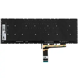 Клавіатура для ноутбука LENOVO (Yoga Pro 9 16IRP8) rus, темно-синій, без кадру, підсвічування клавіш - мініатюра 2