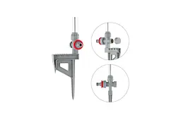 Дощувач для поливу Intertool круговий на штанзі GE-0066 - мініатюра 3