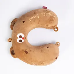 Подушка для шиї Cookie Bear U-подібна коричневий HP-56-1BR - мініатюра 4
