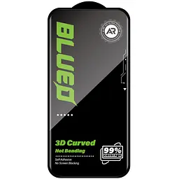 Захисне 3D скло Blueo Hot Bending AR Anti-Reflective для Apple iPhone 17 Pro Max/16 Pro Max 6.9" Чорний - мініатюра 2