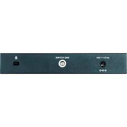 Комутатор D-Link DGS-1100-08PV2 8xGE PoE 64Вт, EasySmart (DGS-1100-08PV2) - мініатюра 3