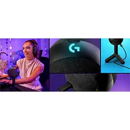 Мікрофон Logitech G Yeti Orb RGB Gaming Mic with Lightsync Black (988-000551) - мініатюра 11