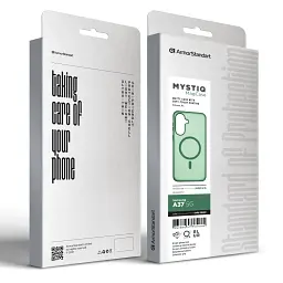 Чохол ArmorStandart Mystiq MagCase для Samsung A37 5G Dark Green - мініатюра 3