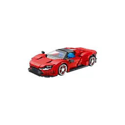 Конструктор дитячий Спортивний автомобіль Sports Car Red Building Blocks 1168 шт - мініатюра 2