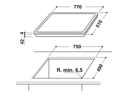 Варильна поверхня Whirlpool AKT 8330/LX - мініатюра 2