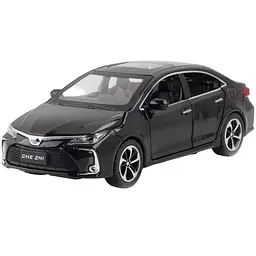Колекційна металева модель автомобіля АвтоЕксперт Toyota Corolla з інерцією, світлом та звуком 1:32