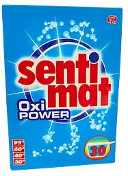 Пральний порошок Sentimat Oxi Power 1.8 кг 30 прань – універсальний з активним киснем - мініатюра 2