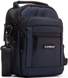 Сумка чоловіча Lanpad на плече Темнос-иня