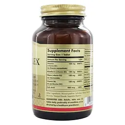 Комплекс витаминов группы B-Complex 100 100 таблеток Solgar vit0005632 - миниатюра 2