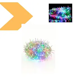 Гірлянда LED 100L 3.3 Line M-1 MULTI 10 метрів Вулична+з'єдн.Білий провід XPRO (47669-8109_398) - мініатюра 5